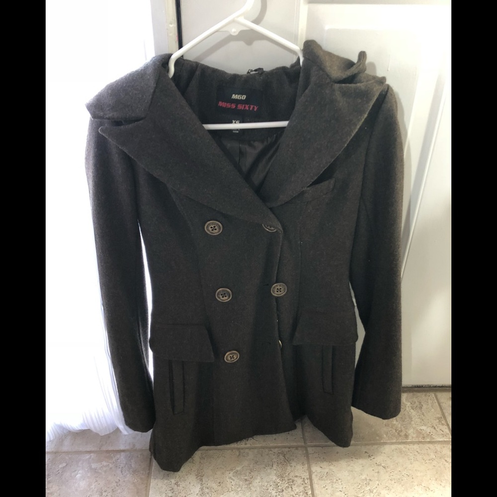 Miss Sixty M60 Wool Coat